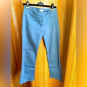 Baby blue stretch boot cut jeans size 6 Liquid
